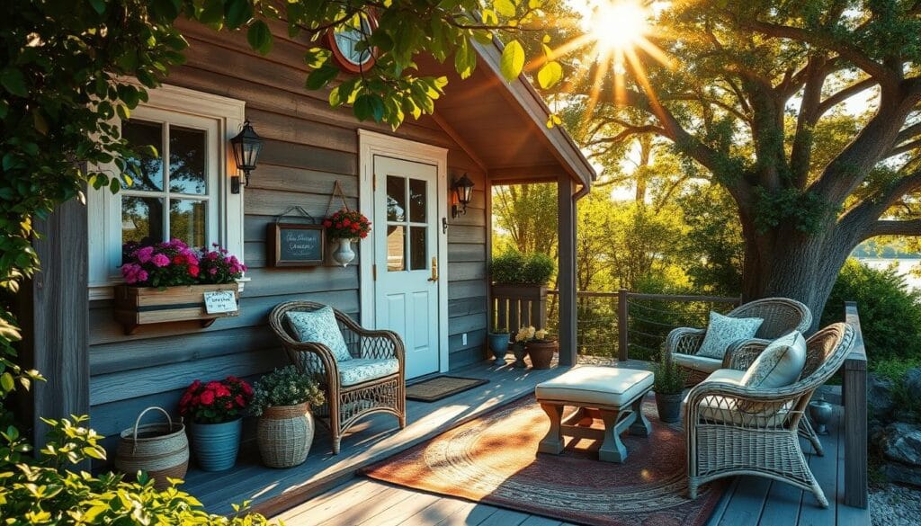 coastal cottage home decor outdoor space