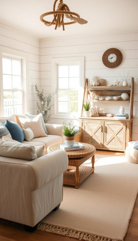 coastal decor small spaces ideas