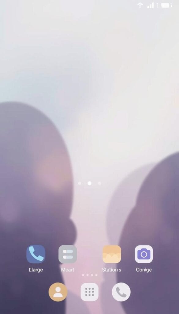 color harmony home screen