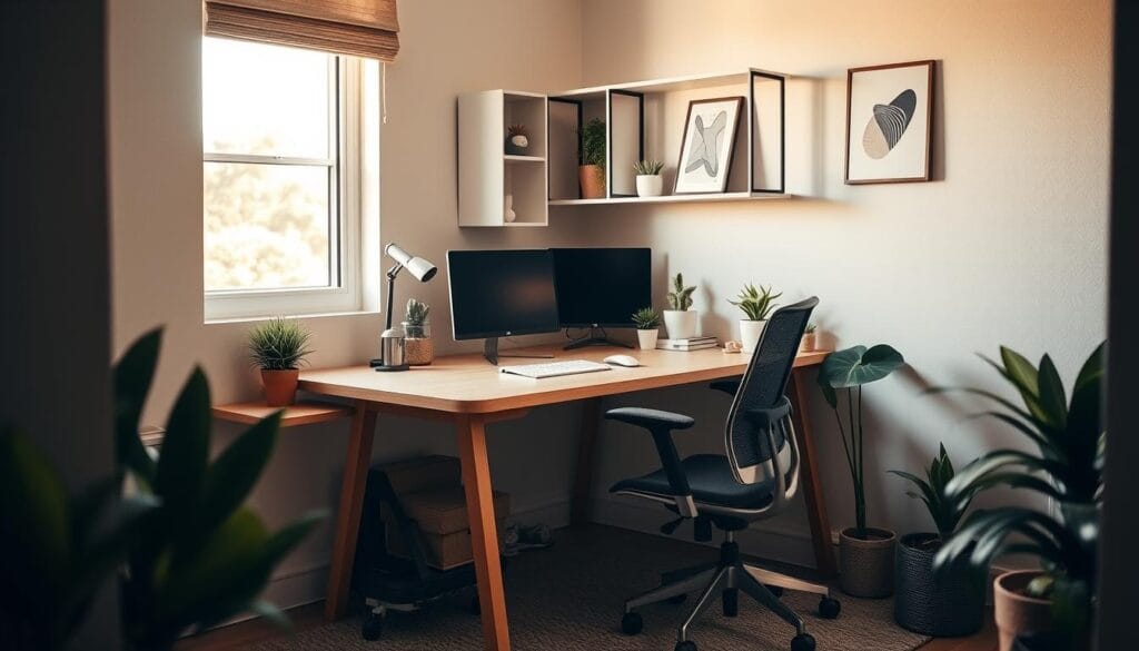 compact home office design