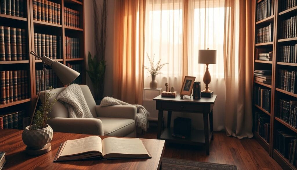 cozy home office decor
