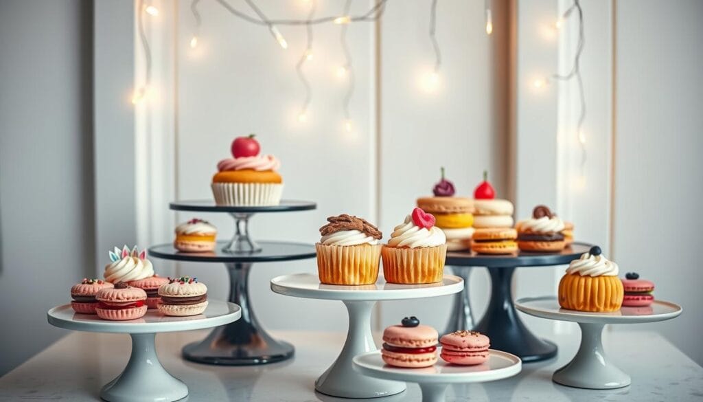 dessert displays