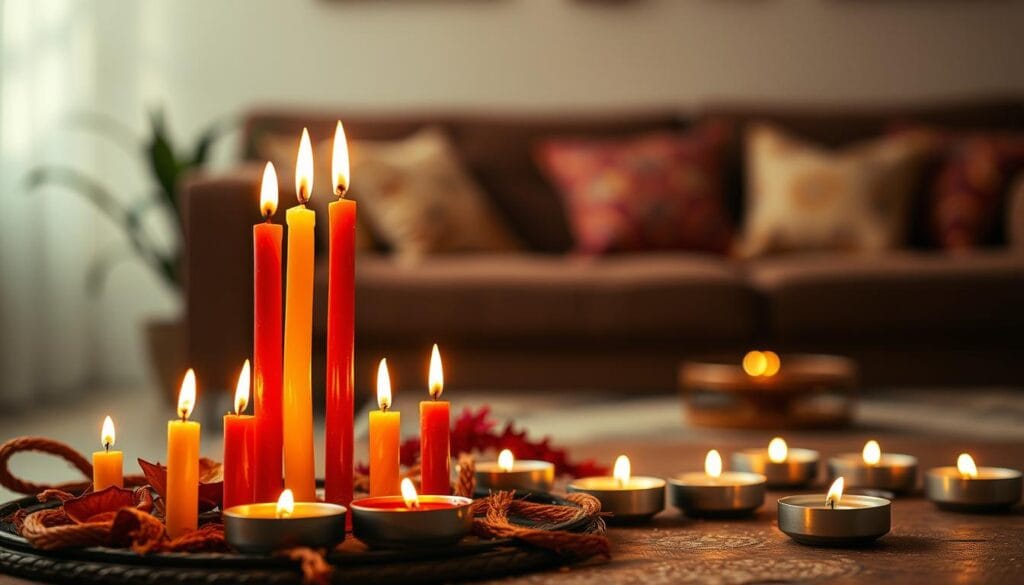 diwali candles