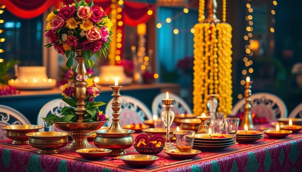 diwali table settings