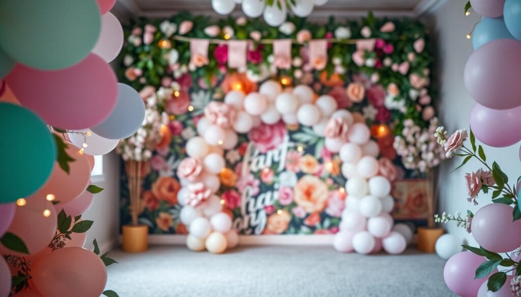 easy birthday party decor