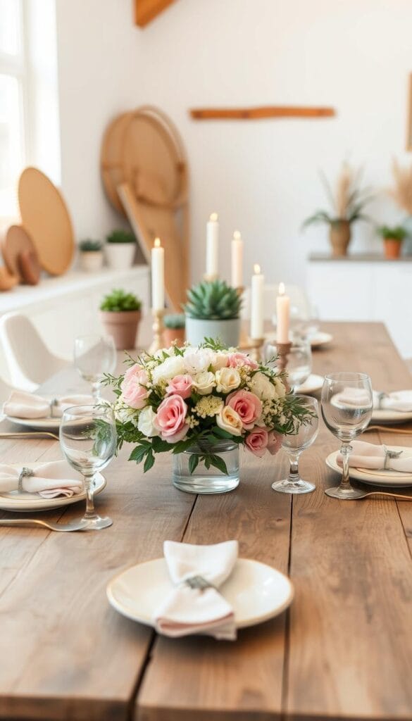 easy brunch decor at home