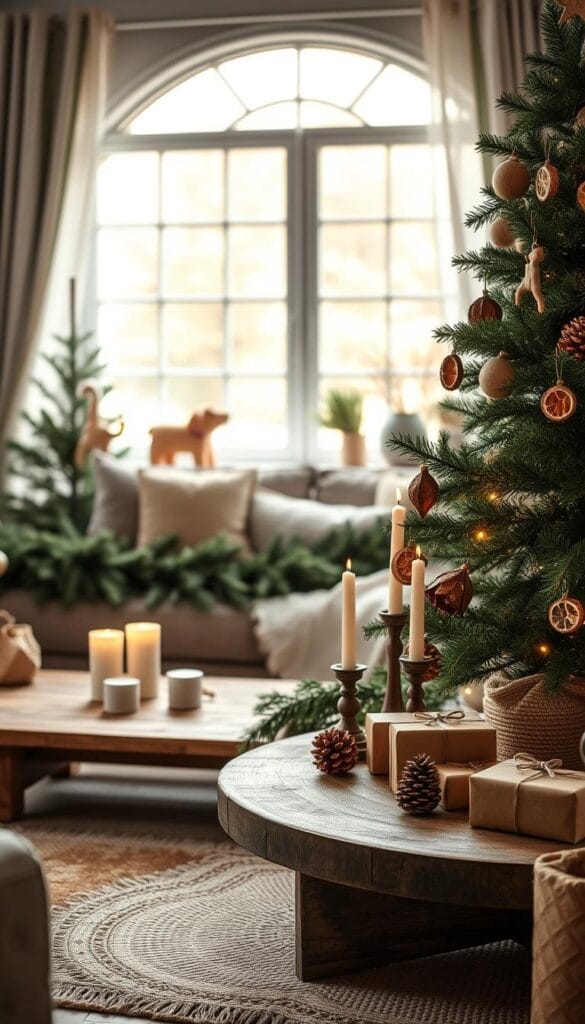 eco-friendly christmas decor