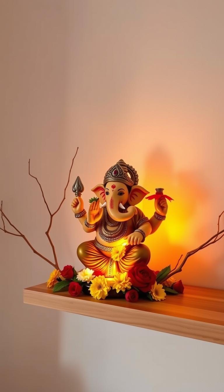 ganesh decoration ideas home decor simple