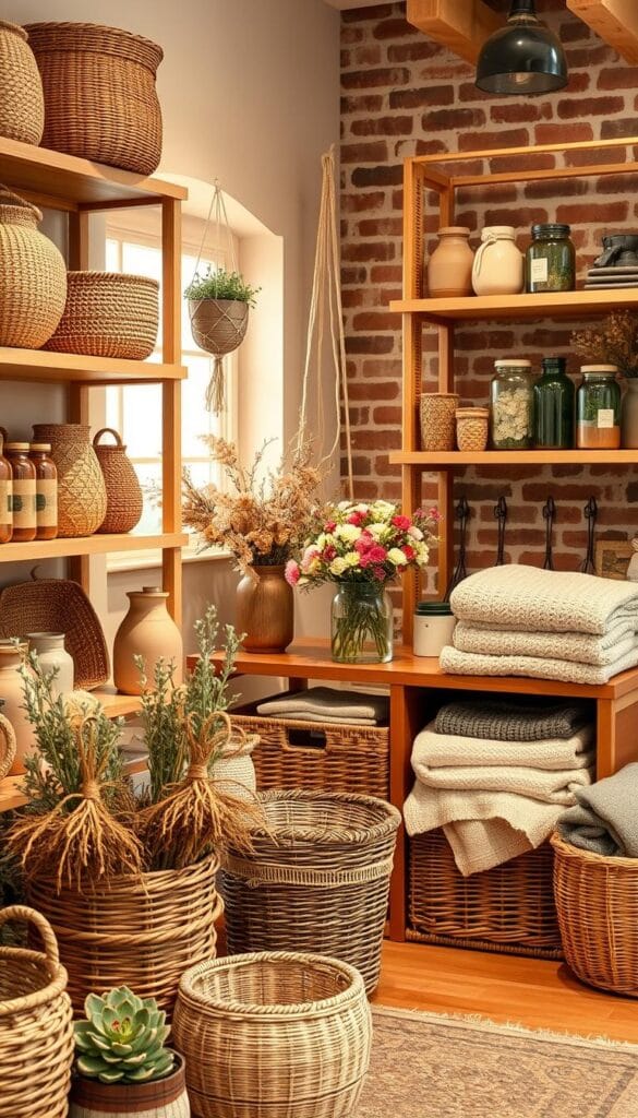 handmade decorations storage solutions