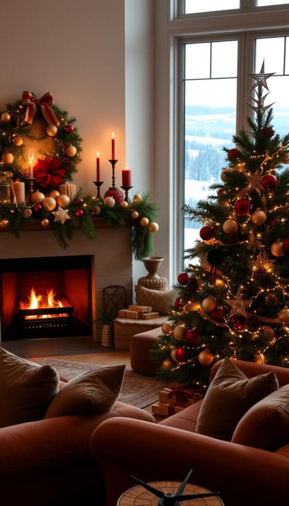 holiday decorating color palettes