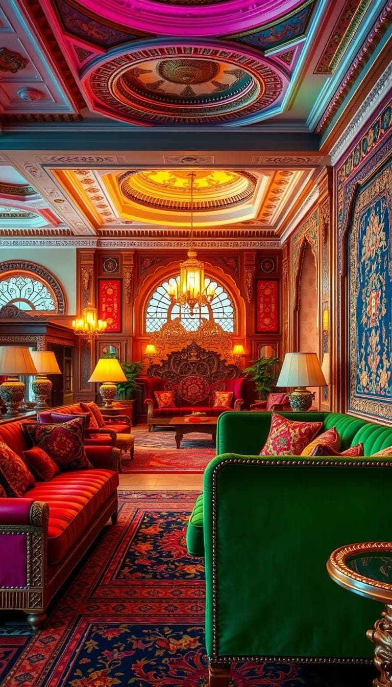 44 Indian Home Decor Ideas: Vibrant Colors & Traditional Mixes