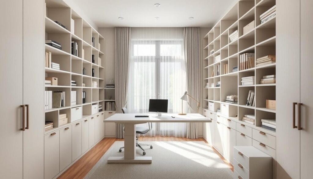 maximizing office space at home