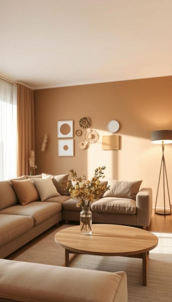 minimalist living room decor seasonal swaps