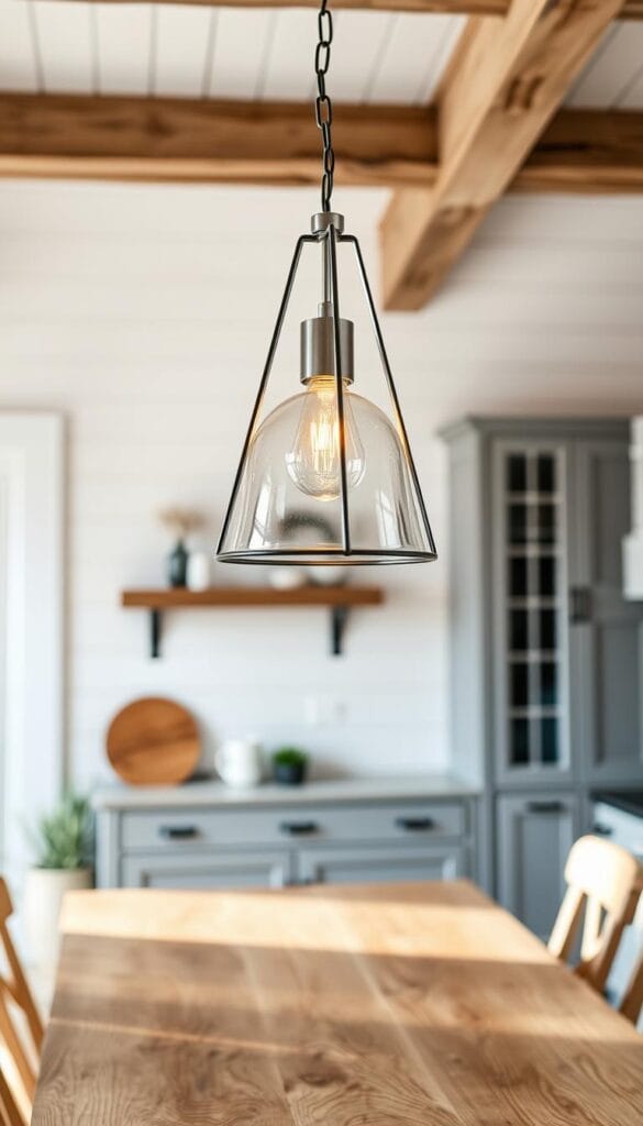 modern farmhouse style pendant lights