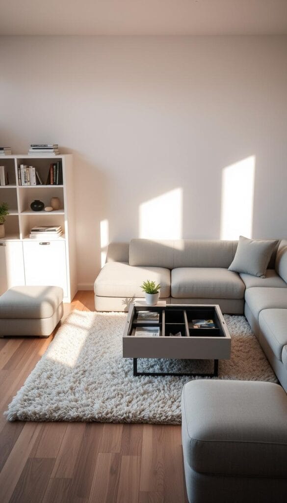 multifunctional furniture minimalist home decor