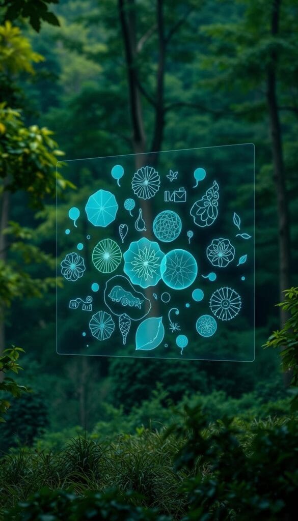 nature-inspired digital decor