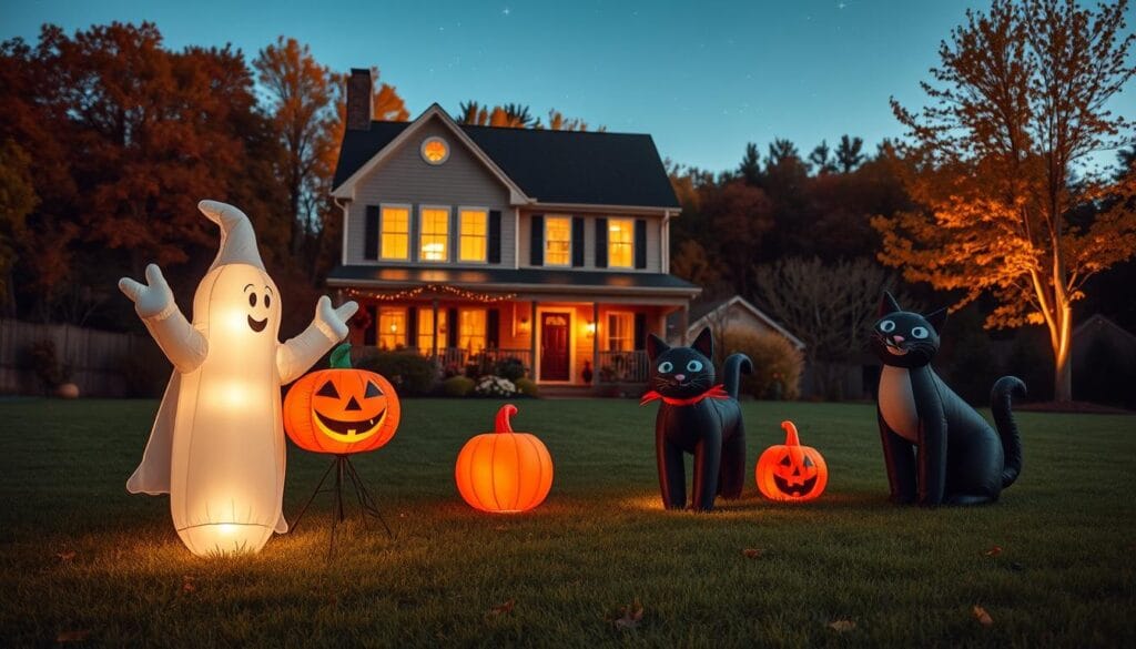 outdoor halloween inflatables
