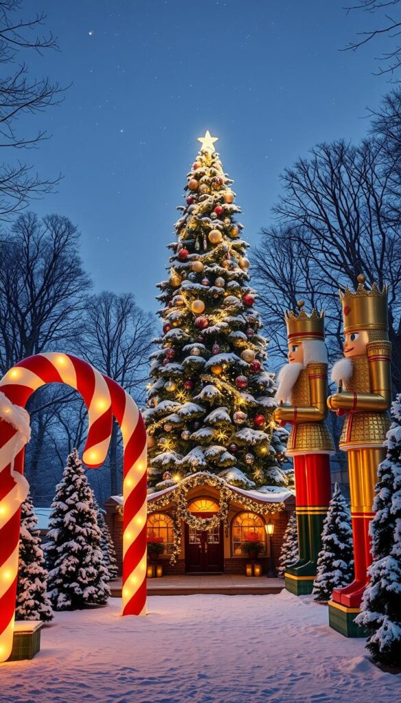 oversized outdoor christmas decorations