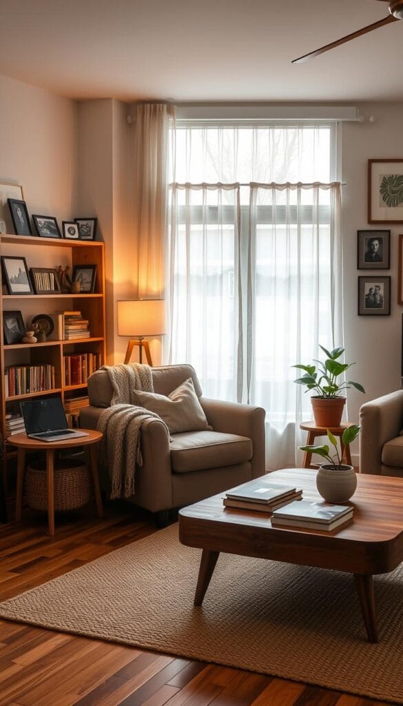 personalized comfortable living room decor