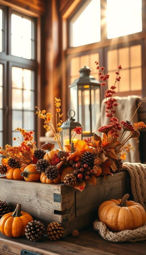 rustic fall decorations
