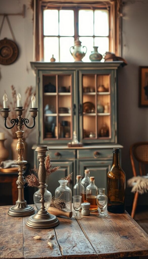 seasonal antique decor ideas