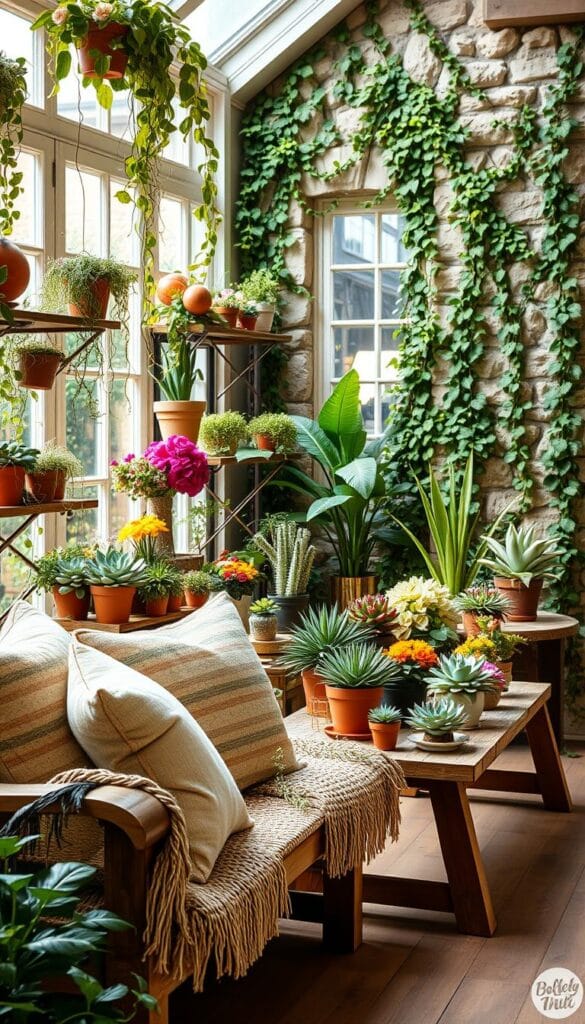 seasonal decorations indoor garden
