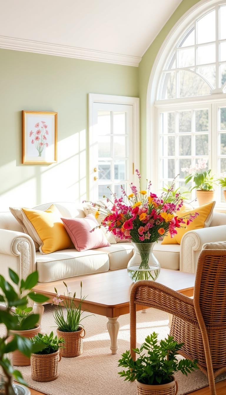 40 Spring Home Decor Ideas: Fresh Florals & Bright Colors