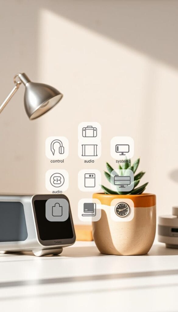 stylish home accessories icons