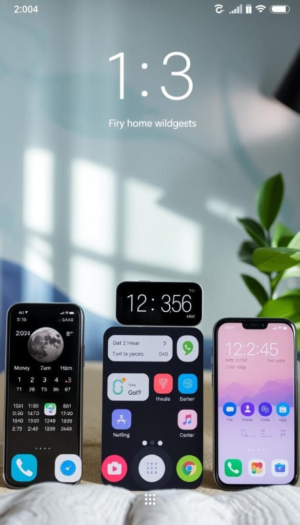 widgets home screen decor ideas