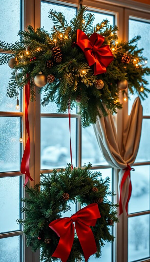 window christmas decorations