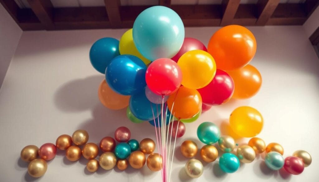 DIY balloon decorations