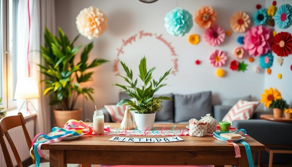DIY birthday party decorations