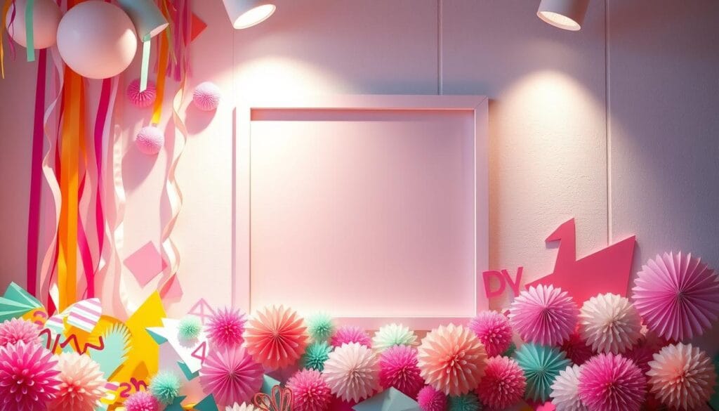 DIY photo booth backdrops