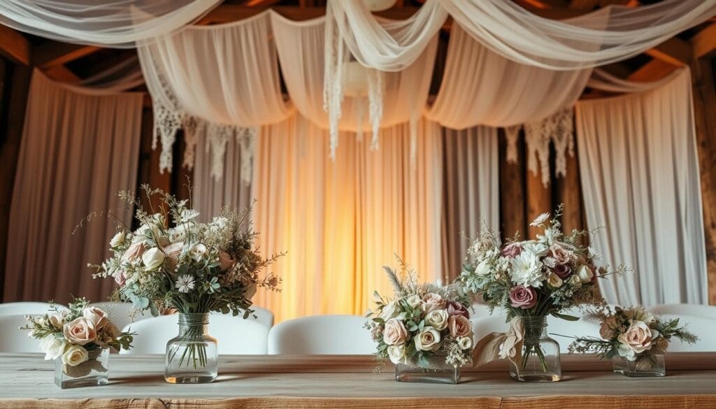DIY wedding decorations