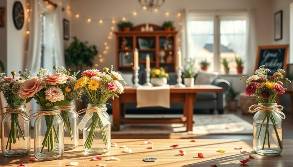 DIY wedding decorations