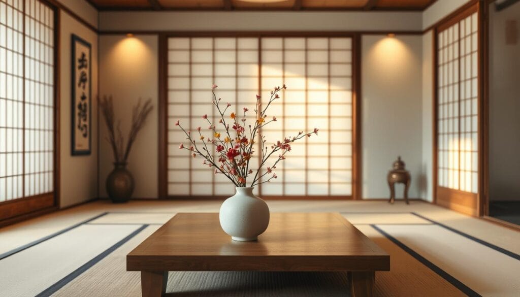 Japanese style interior design color schemes
