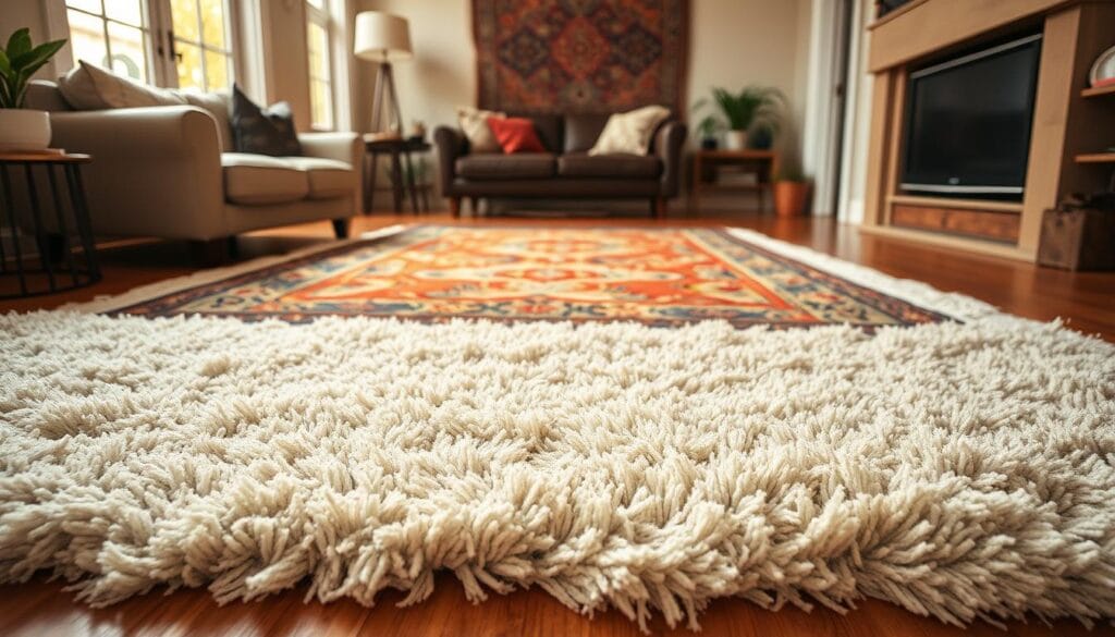 Layered Area Rugs