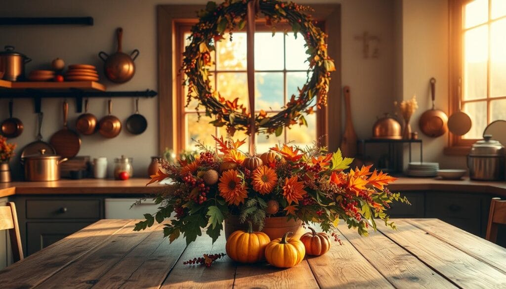 autumn kitchen decor