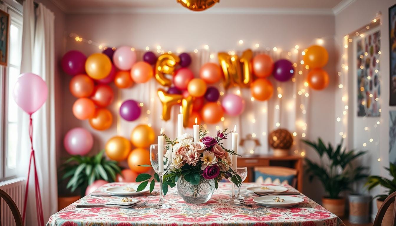 birthday decorations in home ideas