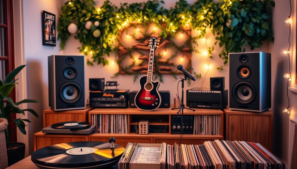 birthday party music and sound setup