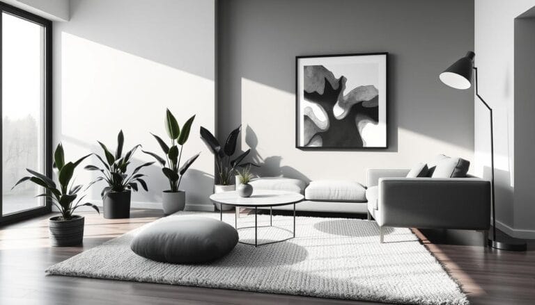 black and white home decor ideas