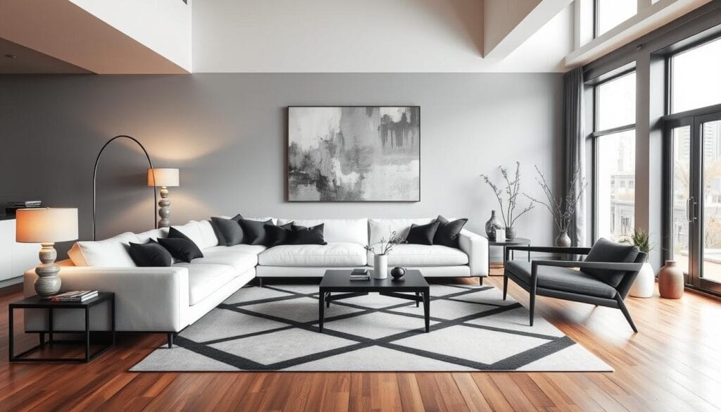 black and white living room ideas