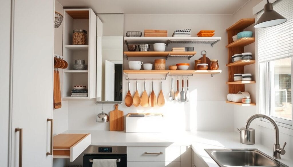 clever storage solutions for small spaces