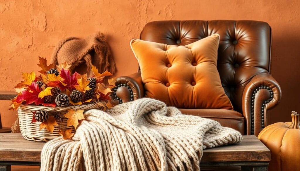 cozy fall textures