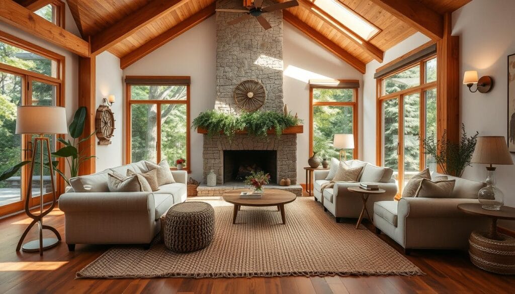 cozy home decor ideas with natural elements