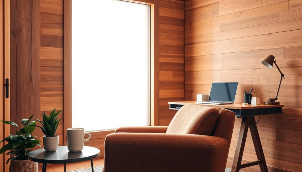 cozy home office corner