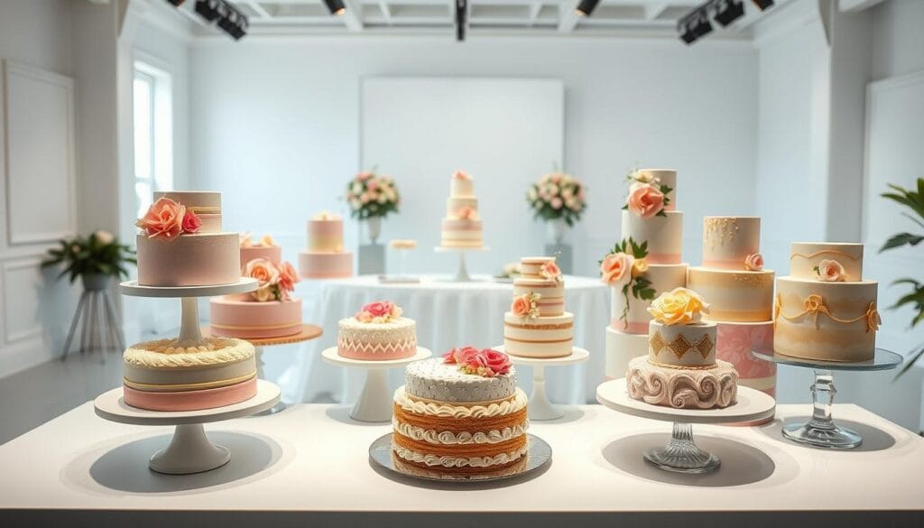creative cake displays