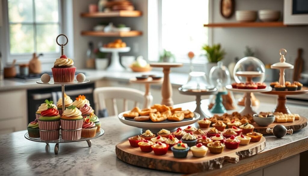 creative cupcake displays