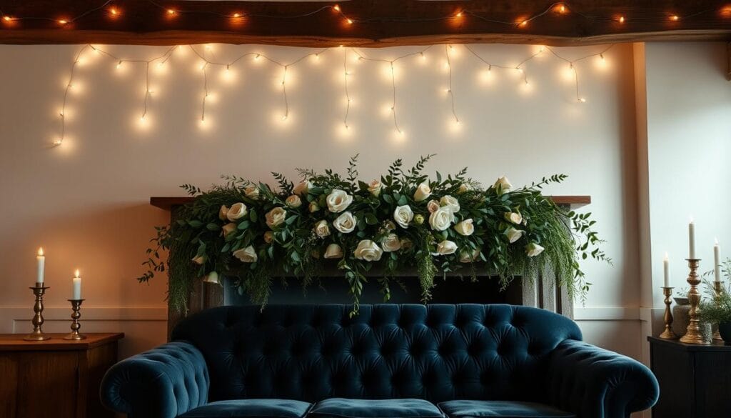 elegant at-home wedding decorations