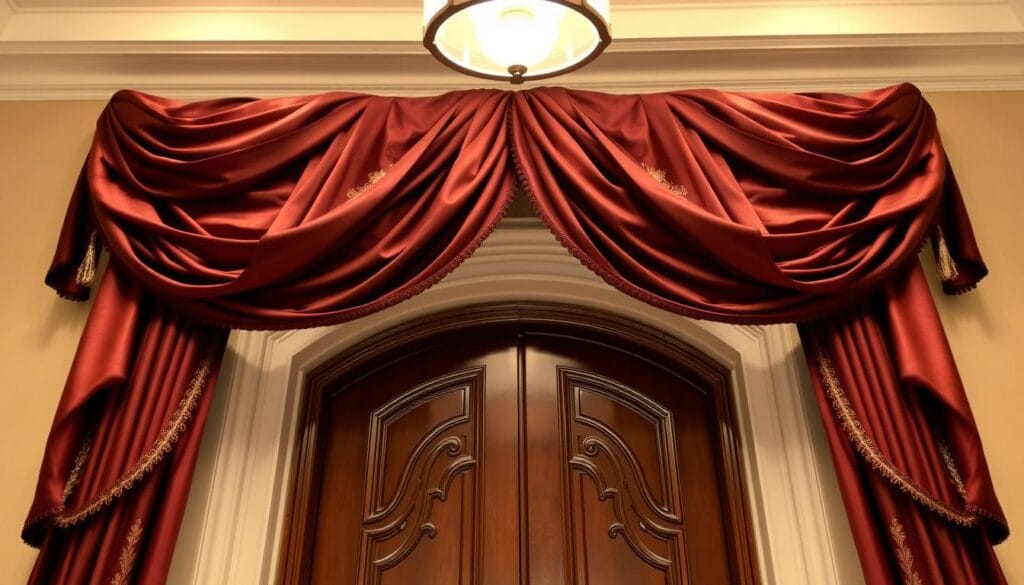 elegant door swags